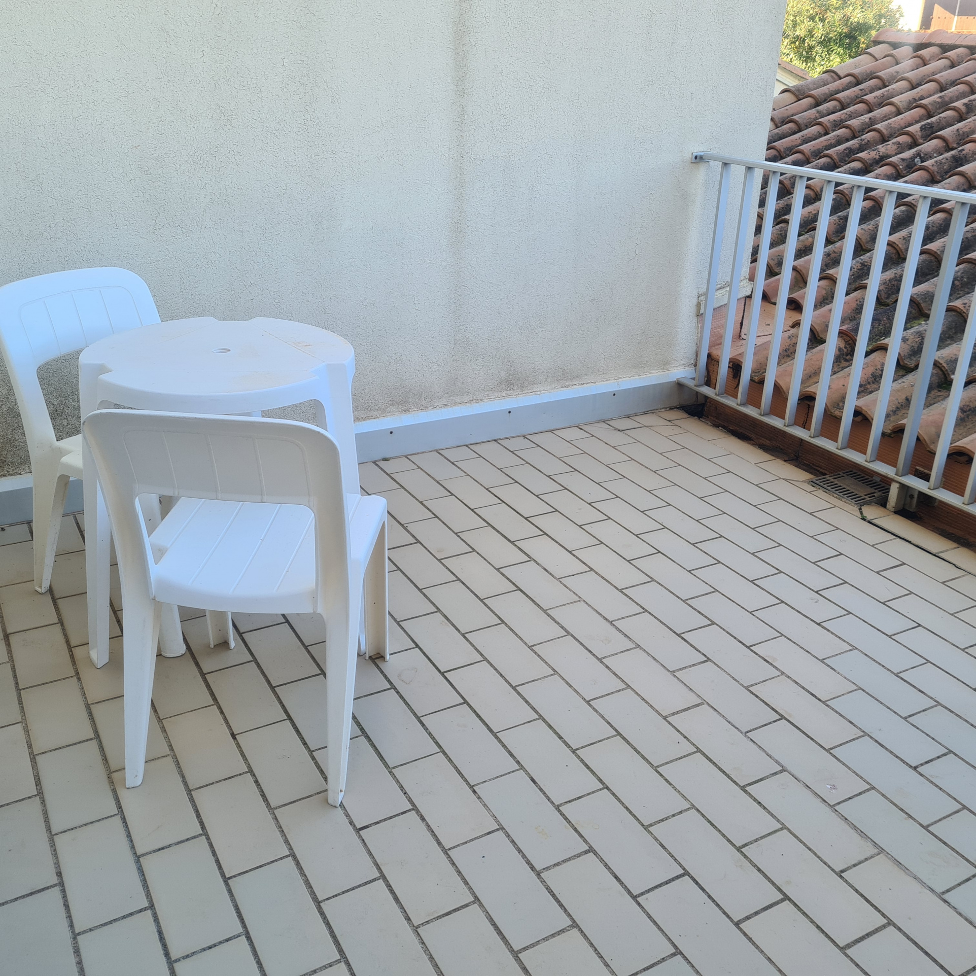 terrasse nord sur chambre